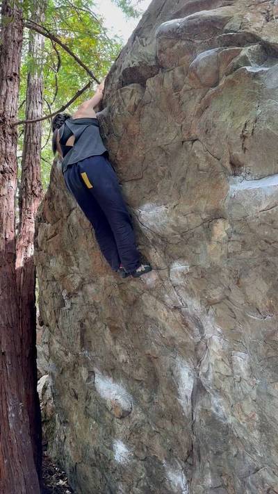 Intution v4, Mt. Tamalpais - Beta Video from helenclimbs