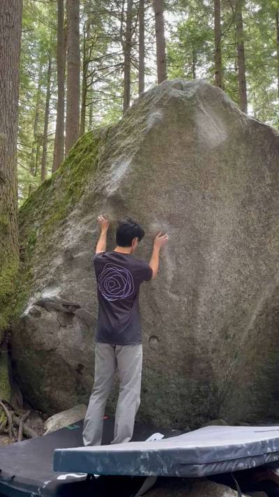 Titanic Lunge v4, Squamish - Beta Video from ethanchenthan