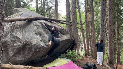 Sloping Jumble v?, Big Cottonwood Canyon - Beta Video from adenparker