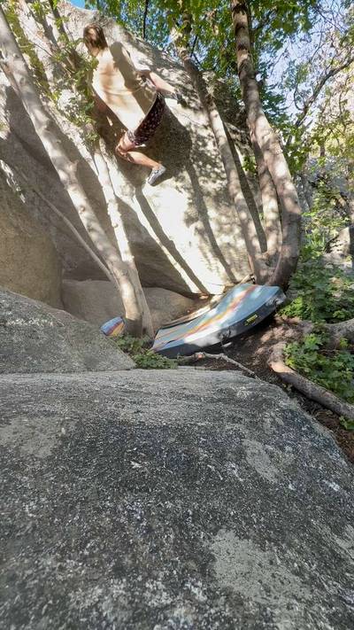 Anonymous Arete v5, Little Cottonwood Canyon - Beta Video from travieggg