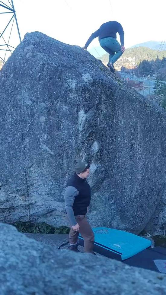 Huey Lewis & The News v1, Squamish - Beta Video from CarsonClimbs