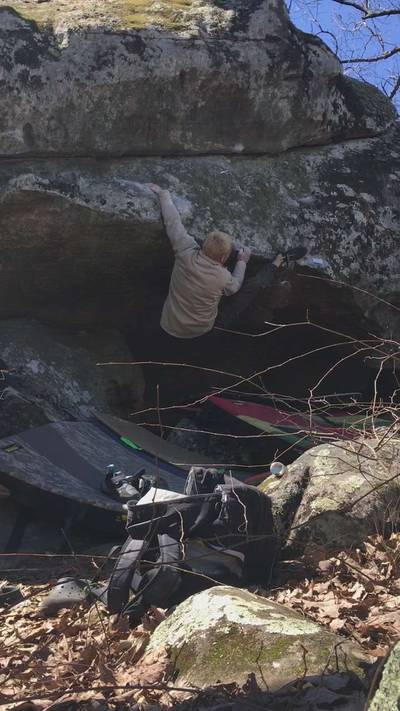 Continental Divide v5, Hospital Boulders - Beta Video from th3n3wtr3ya113n