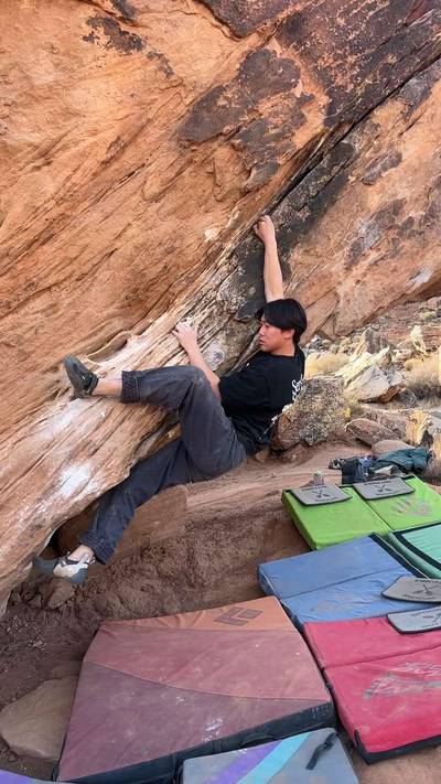 Arete Girl v3, Moe's Valley - Beta Video from lexgoclimb
