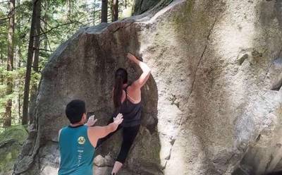 Adam's Apple v1, Squamish - Beta Video from BgCrimpin