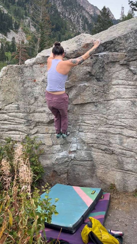 Hidden Fish v3, Little Cottonwood Canyon - Beta Video from danab