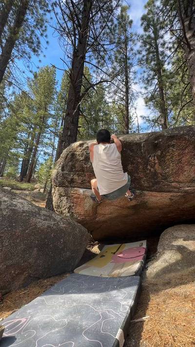 Powersauce v7, Lake Tahoe - Beta Video from austinclimbsweird