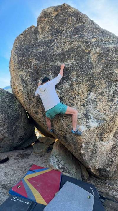 Scrape By v4, Lake Tahoe - Beta Video from austinclimbsweird