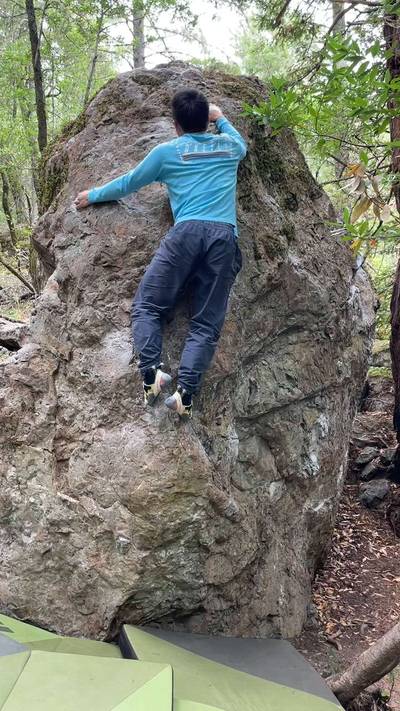 Cheech and Choss Arete v1, Mt. Tamalpais - Beta Video from little_fox