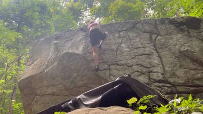 Black Angel's Trampoline v3, New River Gorge - Beta Video from beef_cake