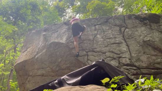 Black Angel's Trampoline v3, New River Gorge - Beta Video from beef_cake