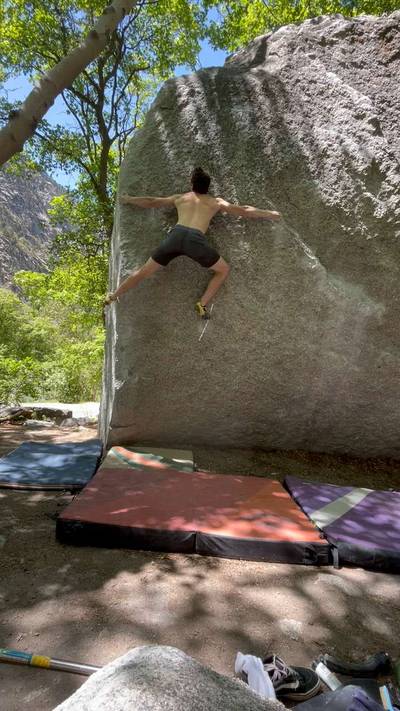 Two Giant Steps Sit v10, Little Cottonwood Canyon - Beta Video from PhilH