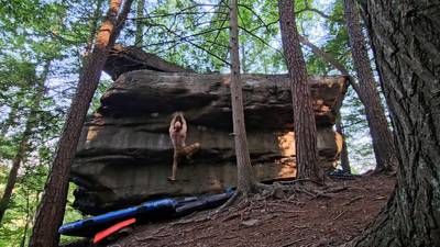 Honky v5, New River Gorge - Beta Video from amoses