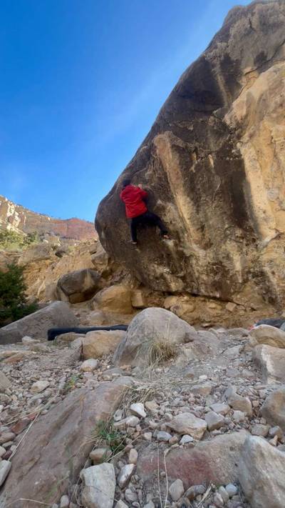 Tang v6, Joe's Valley - Beta Video from rjabaay