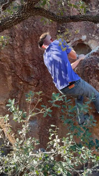 The Backscratcher v1, Hueco Tanks - Beta Video from JacobTheRock
