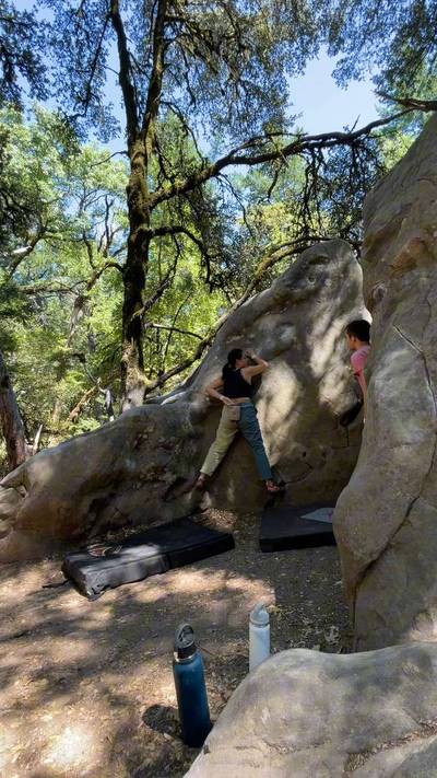 The Warm Up v1, Castle Rock State Park - Beta Video from v2proclimber