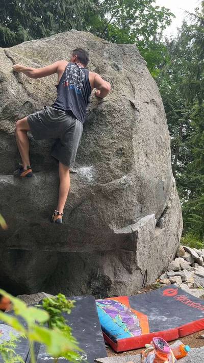 Propane, Propane v4, Vancouver - Beta Video from mattfischerclimbs