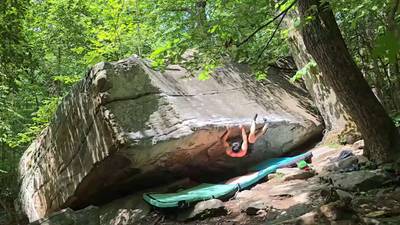Slopers Malone v6, New River Gorge - Beta Video from flu.tru