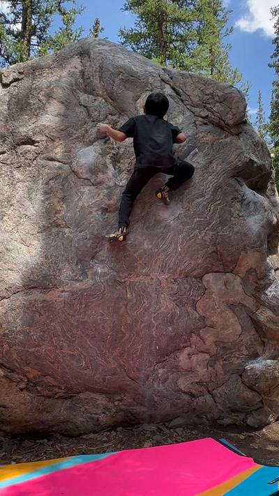 Face Problem v5, Guanella Pass - Beta Video from RyoClimber