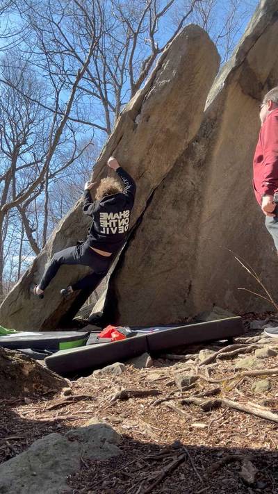 Internet Arête v3, Coopers Rock - Beta Video from drewww