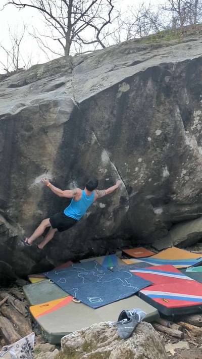 Kung Fu v8, Horseshoe Canyon Ranch - Beta Video from TresClimbs