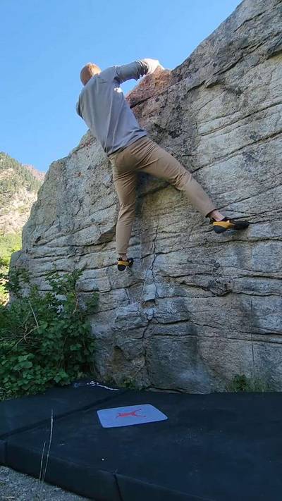Hidden Fish v3, Little Cottonwood Canyon - Beta Video from Dbars