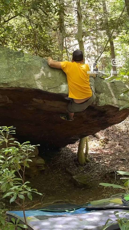 Pebble Without a Cause v3, New River Gorge - Beta Video from MarioTheClimber