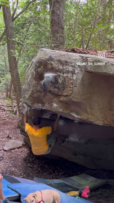 Mechanical Sensei v5, New River Gorge - Beta Video from MarioTheClimber