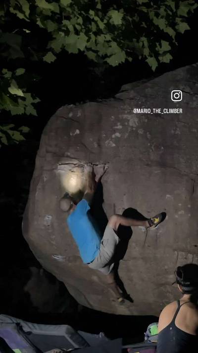 Mine v4, New River Gorge - Beta Video from MarioTheClimber