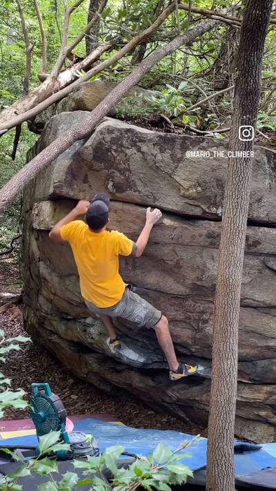 I Love Luci! v3, New River Gorge - Beta Video from MarioTheClimber