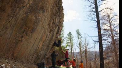 Indian Ladder v5, Poudre Canyon - Beta Video from jacobiwan