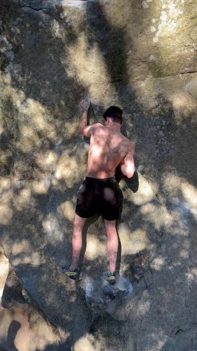 Waimea Wall v1, Castle Rock State Park - Beta Video from kellens.crux