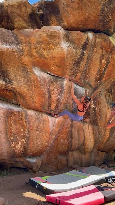 Maniac v8, Rocklands - Beta Video from Mim_D
