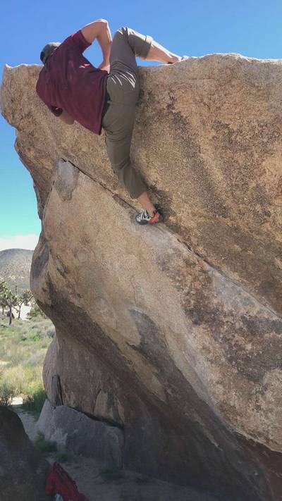 Nicole Overhang v6, Joshua Tree - Beta Video from sketchdan