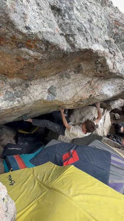 Euro Trash v12, Little Cottonwood Canyon - Beta Video from Judahrocks