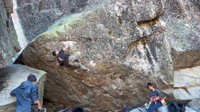 Demon on a Leash v9, Lake Tahoe - Beta Video from StinkeePete