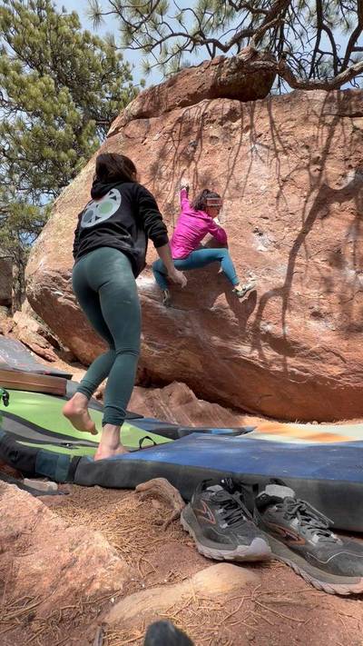 Red Wall Direct v7, Flagstaff Mountain, CO - Beta Video from lilyswann