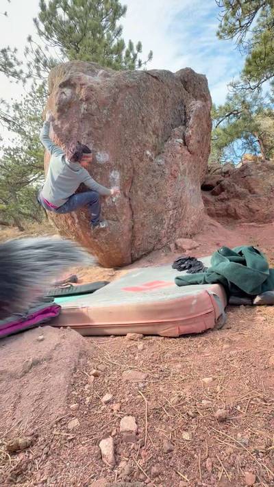Southern Sun v8, Flagstaff Mountain, CO - Beta Video from lilyswann