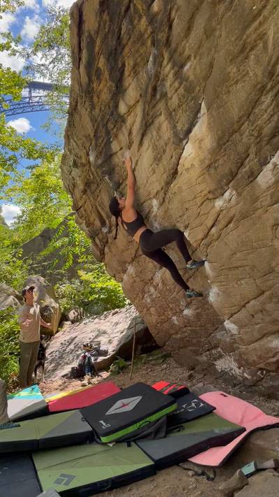 1, 2, Punch v7, New River Gorge - Beta Video from MaryChristine