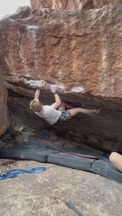 Long Haul v8, Hueco Tanks - Beta Video from brenner.rauch