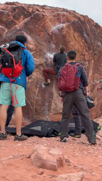 Fluffer v2, Red Rock - Beta Video from jakenoc.climbs