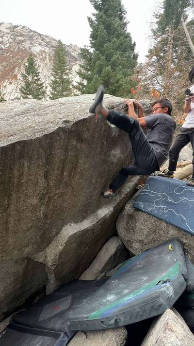 Monkey Fist v7, Little Cottonwood Canyon - Beta Video from JohnNguyen