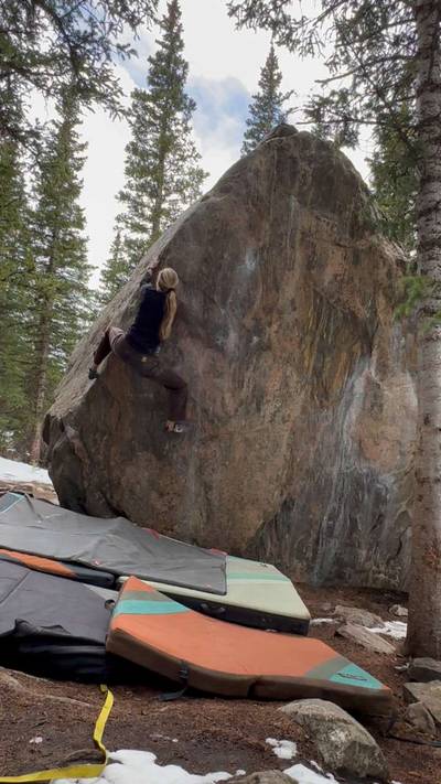 Guanella Arete v5, Guanella Pass - Beta Video from sarah_agnew