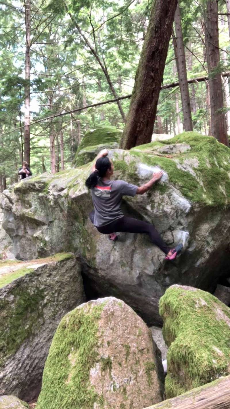 Gas Arete v5, Squamish - Beta Video from 89