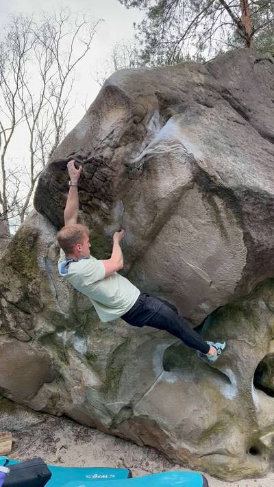 L'oblique v6, Fontainebleau - Beta Video from Austin