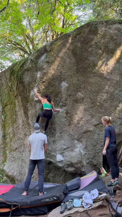 Squealing Pork v7, Squamish - Beta Video from lauramarie43