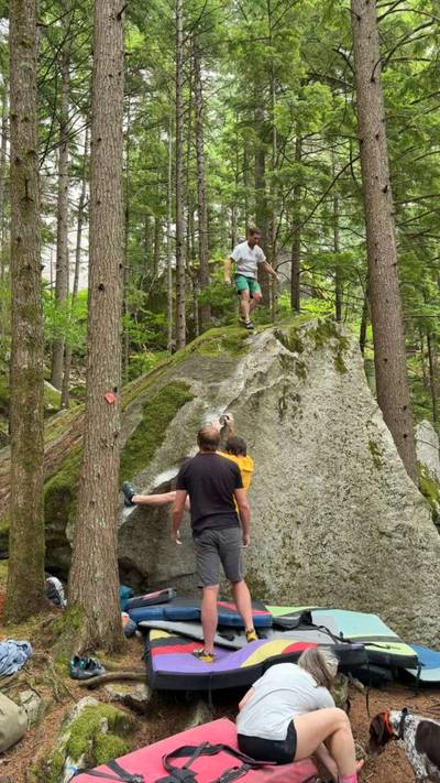 Pyramid Arete v6, Squamish - Beta Video from MorganP