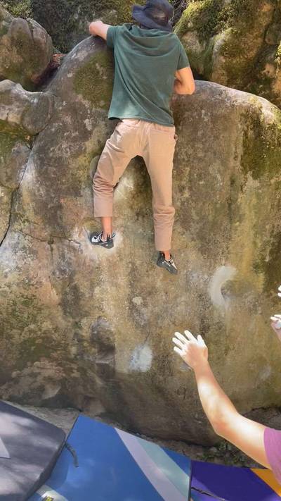 Hueco Wall v5, Castle Rock State Park - Beta Video from Kev