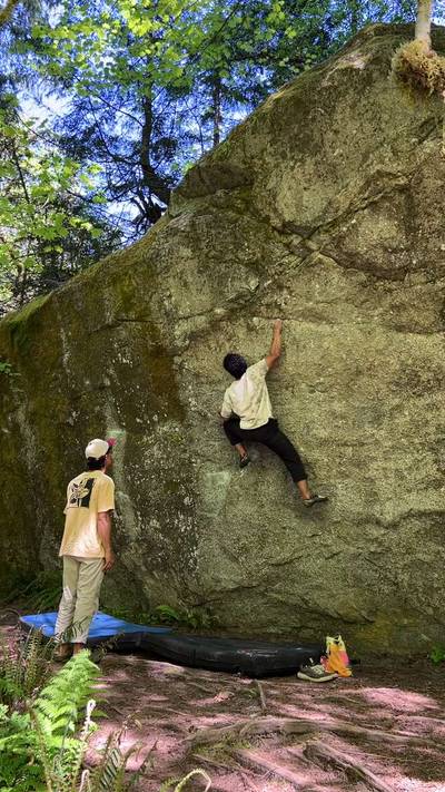 Phantom Menace v6, Squamish - Beta Video from onassisclimbs