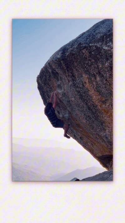 Once Upon a Time v3, Black Mountain - Beta Video from peterclimbs