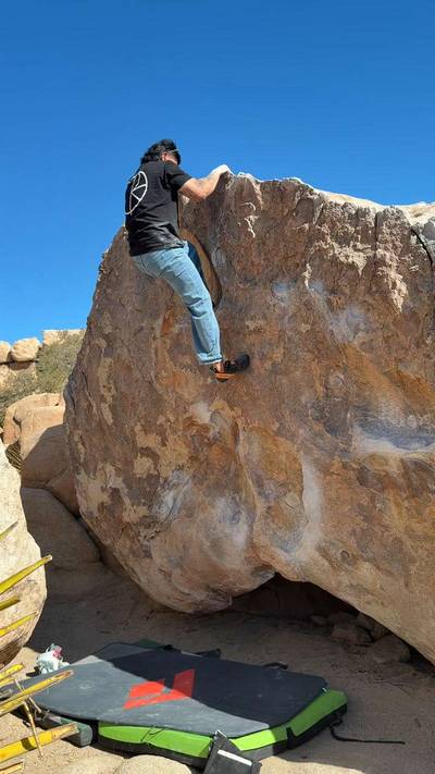 Chuckawalla v1, Joshua Tree - Beta Video from dryfirer